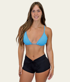 Ladies Solid Swim Short - Wave Riding Vehicles