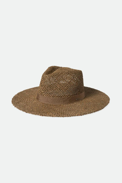 vbnergoie Summer Chain Flat Top Straw Hat Womens Outdoor Leisure