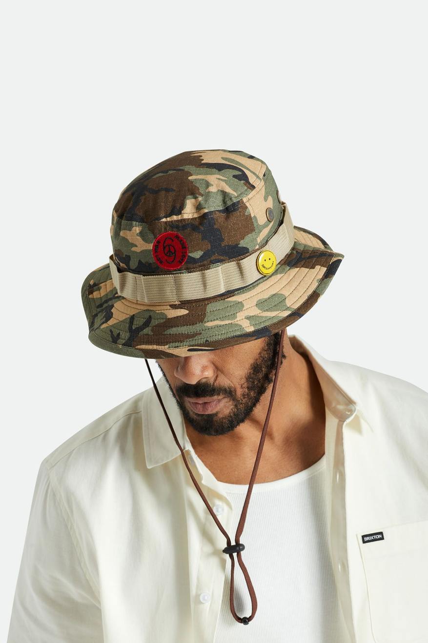 Alice Packable Bucket Hat - Tan – Brixton