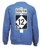 HWY 12 Crew Sweatshirt - Wave Riding Vehicles