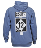 HWY 12 P/O Hooded Sweatshirt - Wave Riding Vehicles