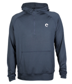 Jetty Quarter Zip Lightweight P/O Hooded Sweatshirt - Wave Riding Vehicles