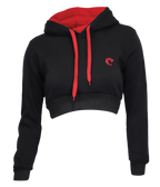 Macey Ladies Crop P/O Hooded Sweatshirt