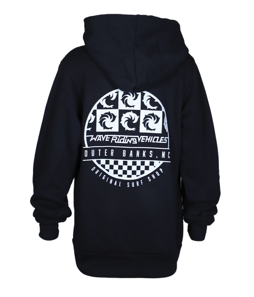 OBX Wall Youth Zip Hooded Sweatshirt