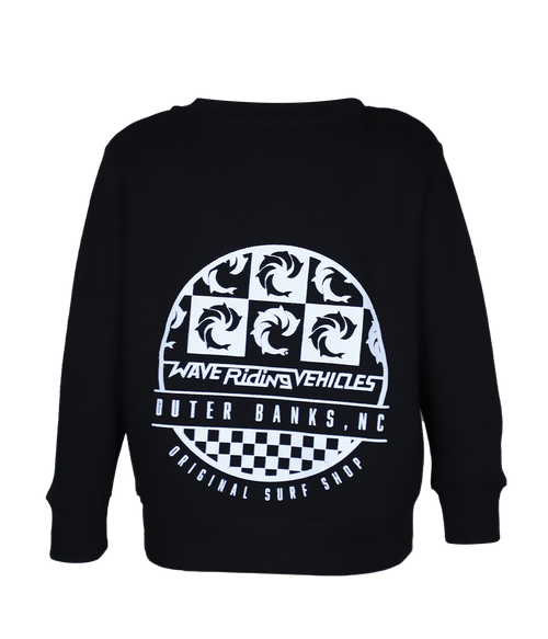 OBX Wall Youth Crew Sweatshirt - Wave Riding Vehicles