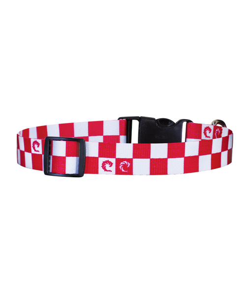 Checker Dog Collar - Wave Riding Vehicles