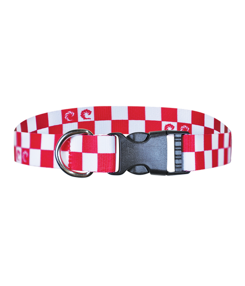 Checker Dog Collar - Wave Riding Vehicles