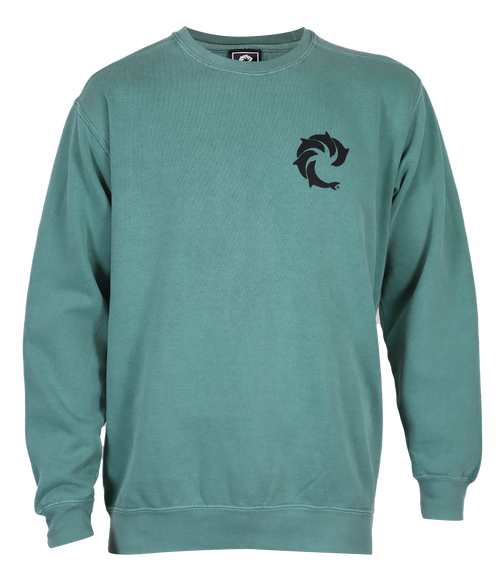 Solid Crew Sweatshirt - Wave Riding Vehicles