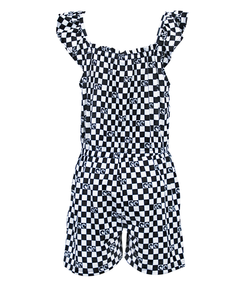 Infant Checker Romper - Wave Riding Vehicles