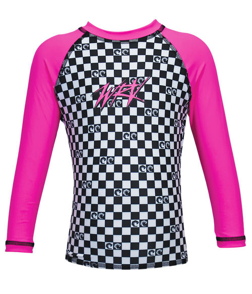 Infant Checker Rashguard - Wave Riding Vehicles