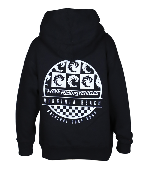 VB Wall Youth P/O Hooded Sweatshirt - Wave Riding Vehicles